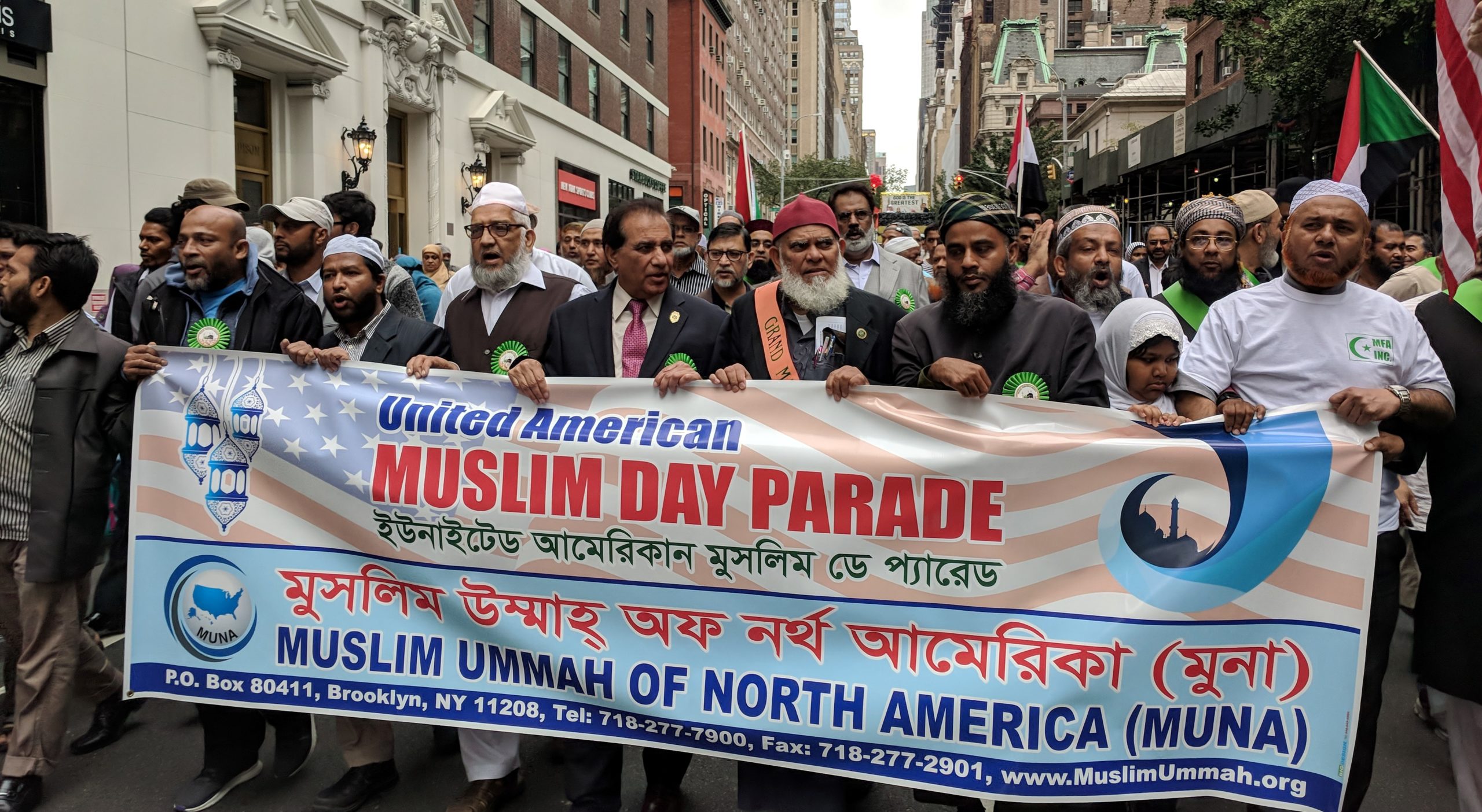Muslim Day Parade 2018 in New york City